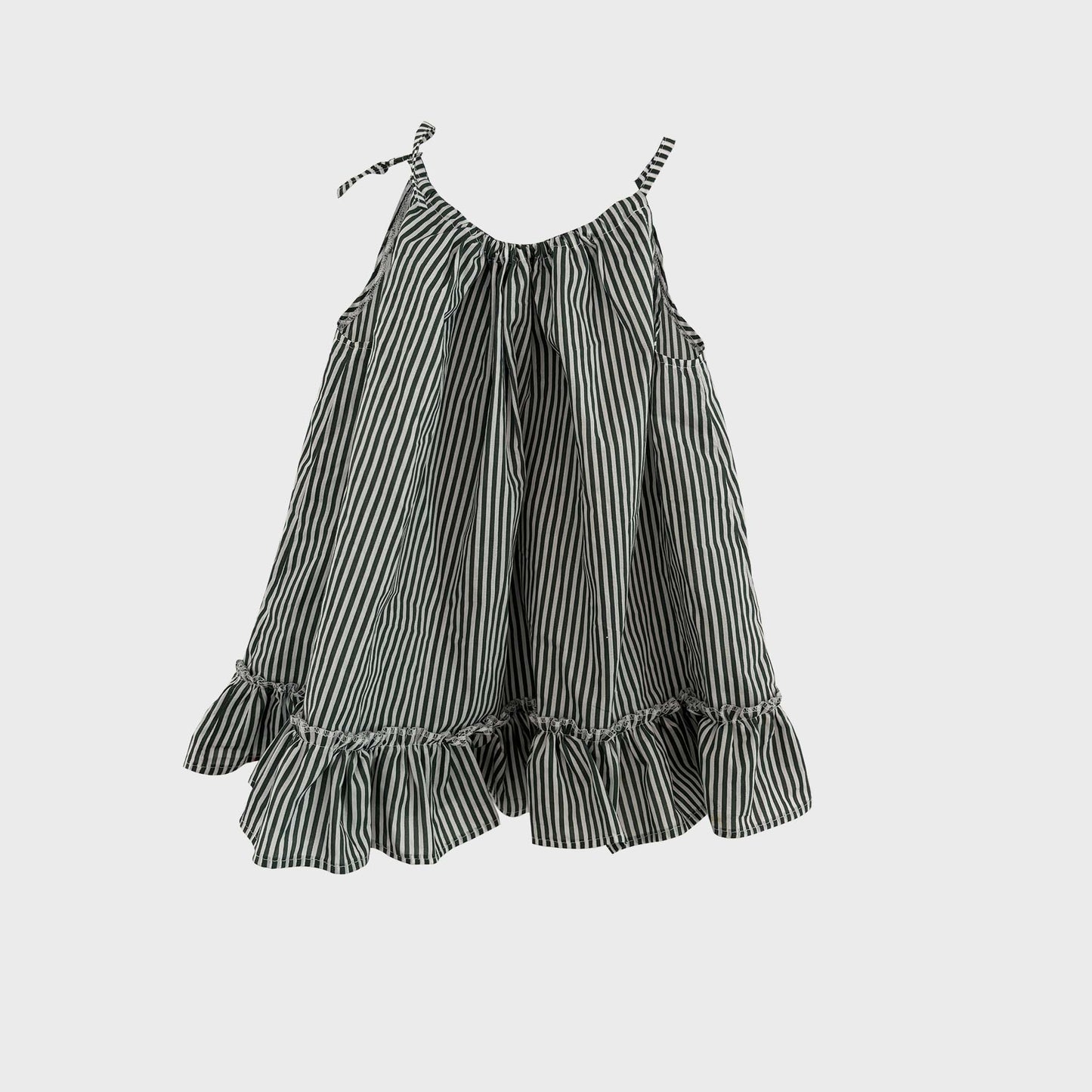 Vestido Lirio niña verde