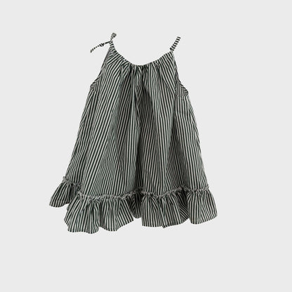 Vestido Lirio niña verde