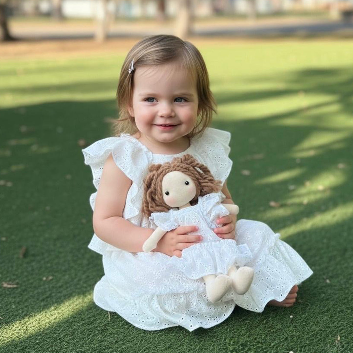 Vestido astromelia niña broderie