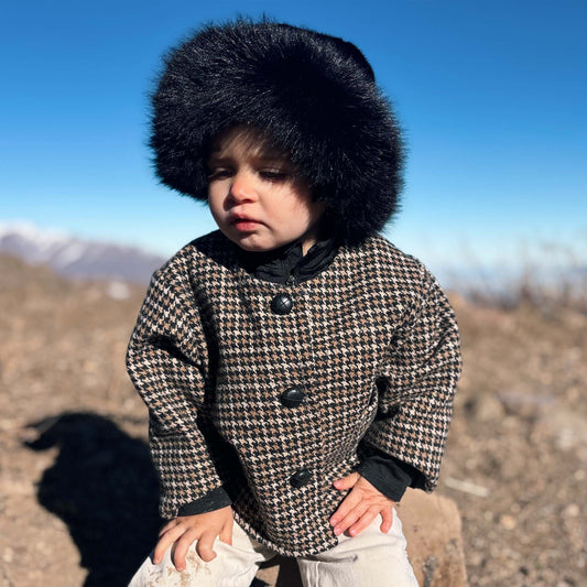 Abrigo Cola de Zorro niña