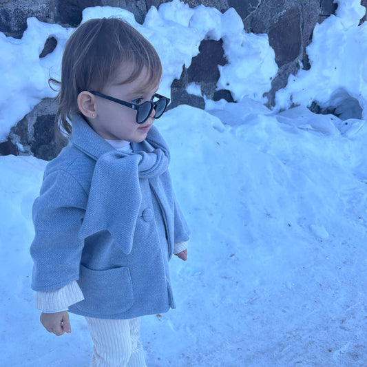 Abrigo Hortensia niña