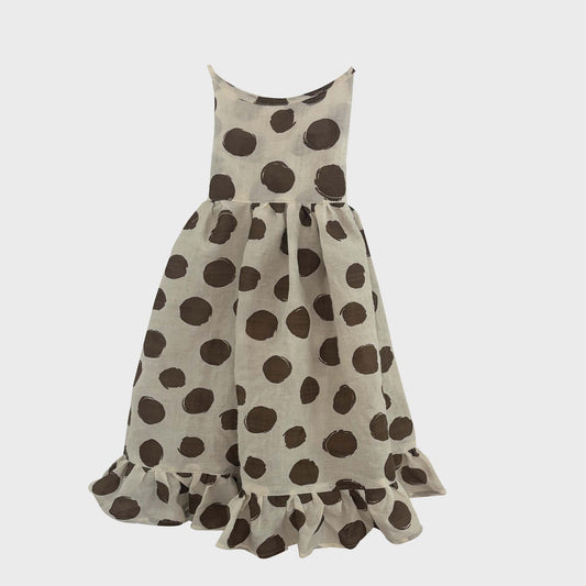 Vestido Leuco Niña Lunares