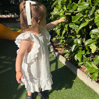 Vestido astromelia niña broderie