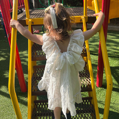 Vestido astromelia niña broderie