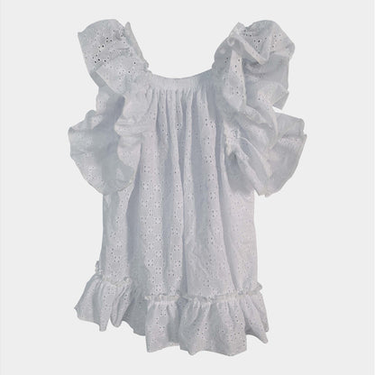 Vestido astromelia niña broderie